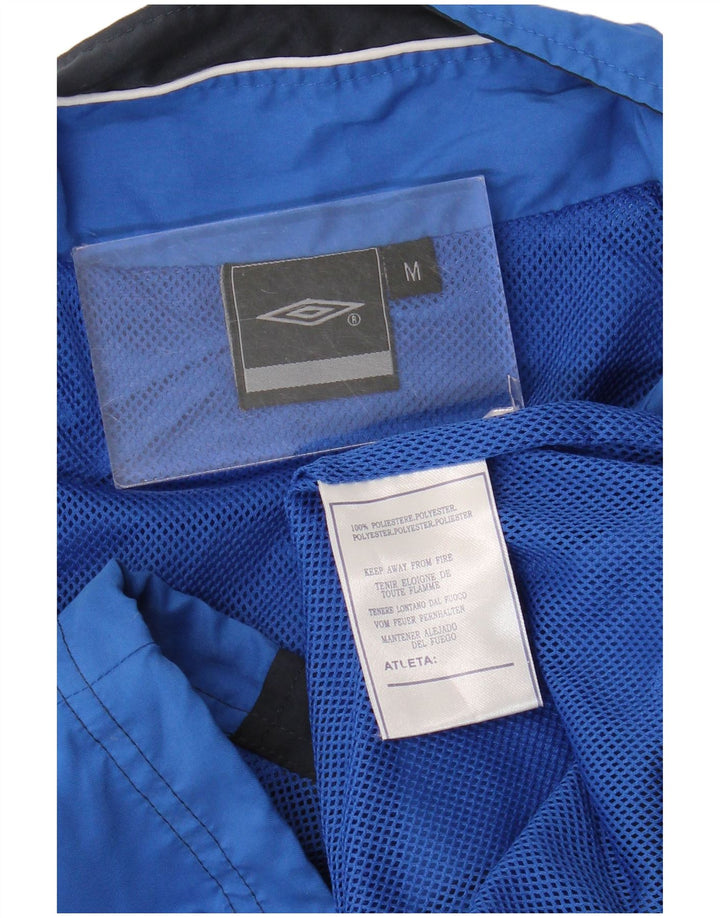 Umbro Mens Albalonga Calcio Tracksuit Top Jacket Medium Blue Colourblock