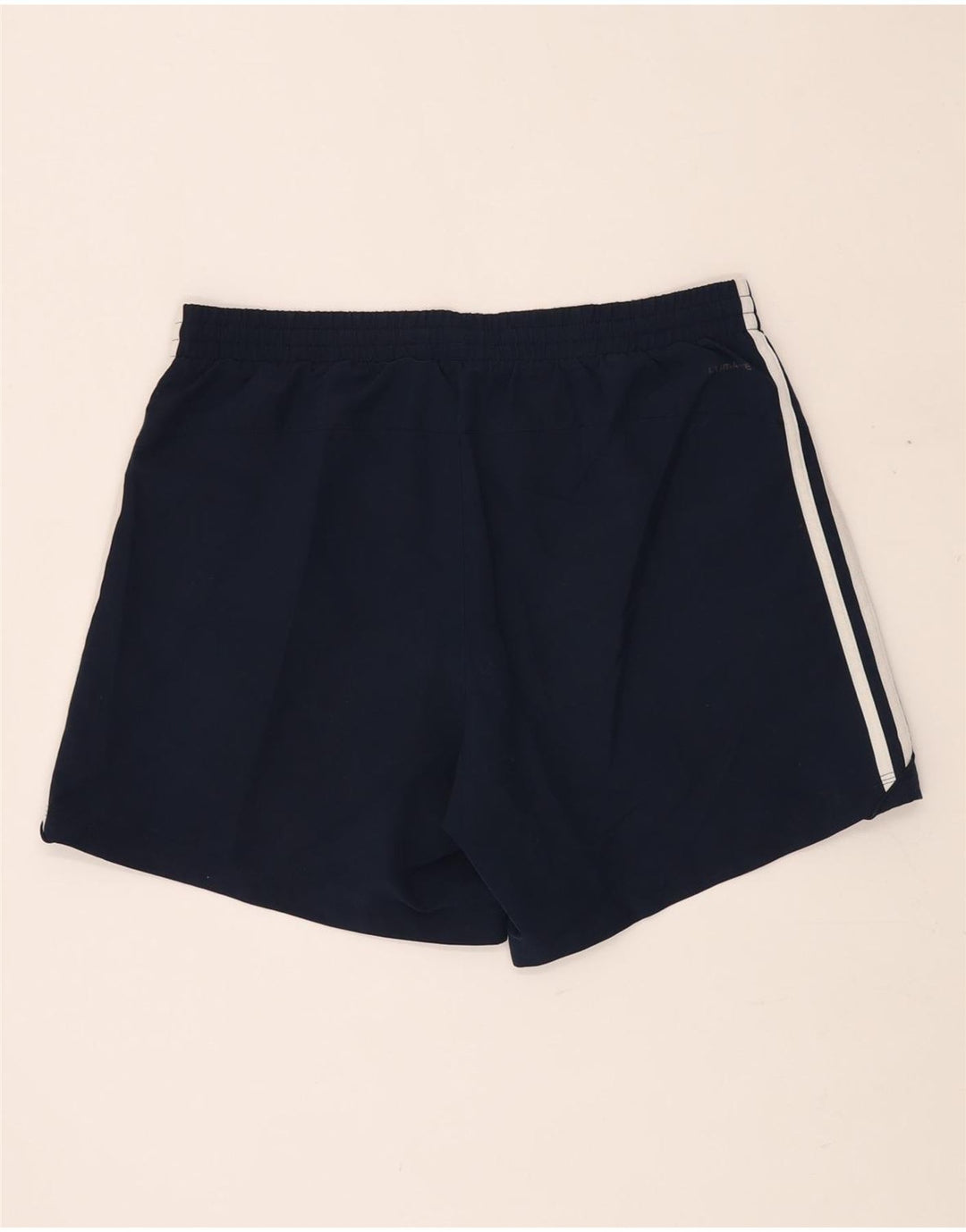 Shorts esportivos masculinos ADIDAS Climalite médio azul marinho poliéster