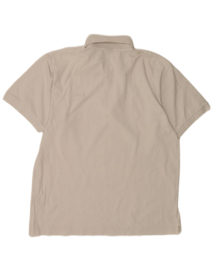 Camisa polo masculina Nike UK 39/41 algodão branco médio