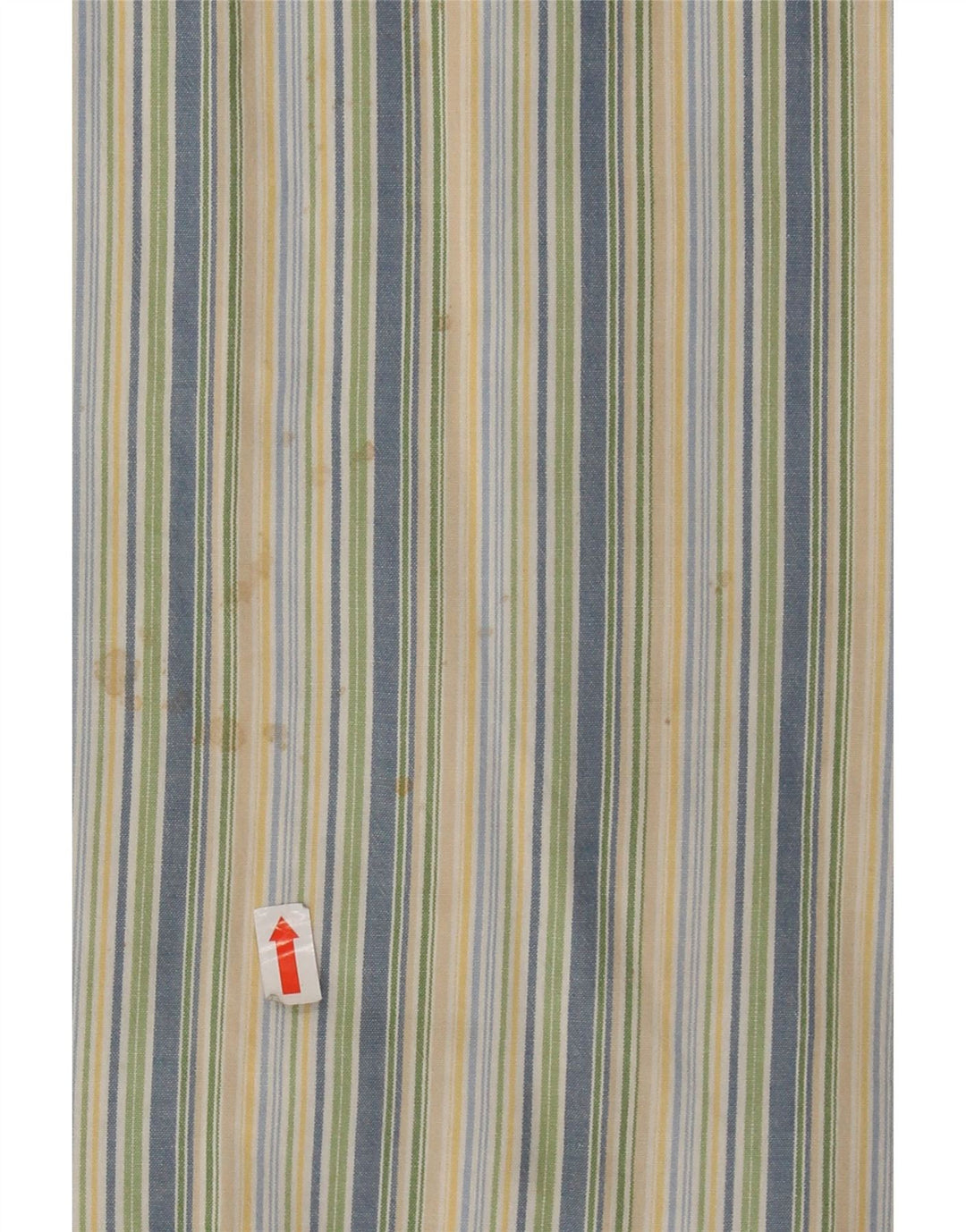 Camisa masculina de flanela EDDIE BAUER grande algodão listrado multicolorido