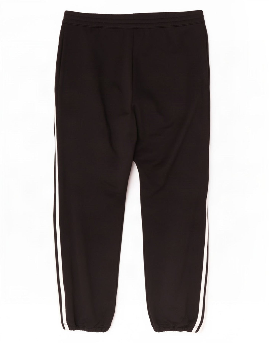 Calça de treino feminina Adidas Joggers UK 14 grande poliéster preto