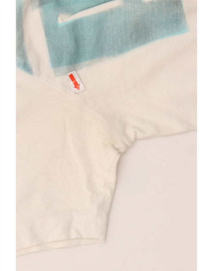 Camiseta PUMA Meninos Graphic 13-14 Anos Branco