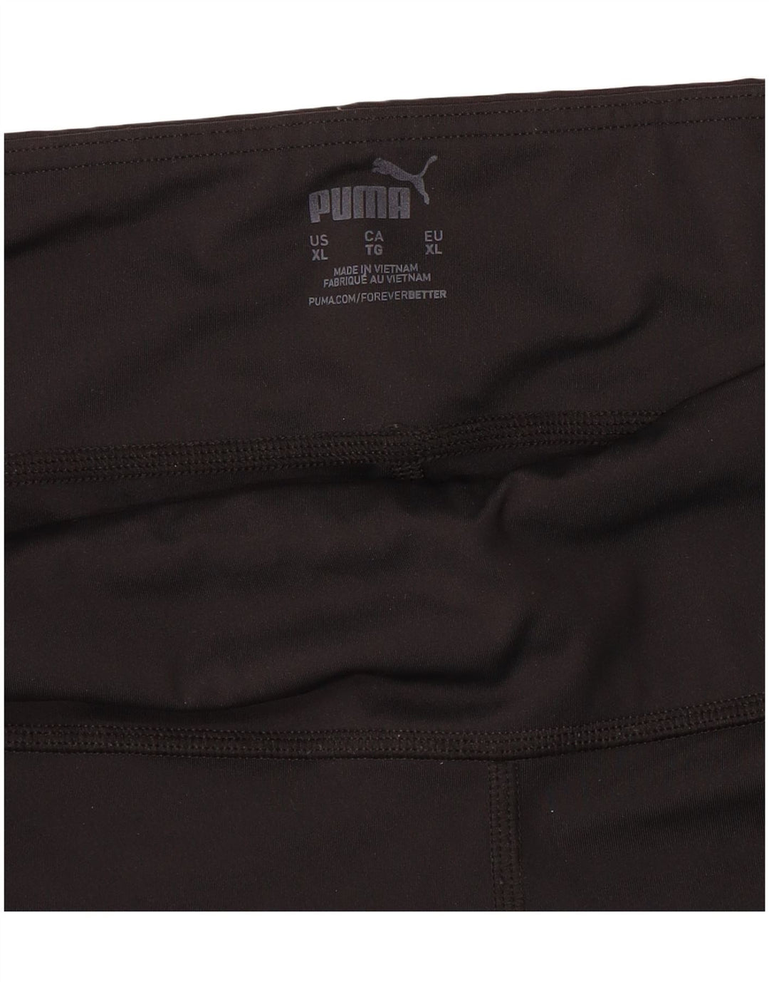 Leggings Puma Feminino UK 18 XL Preto Colorblock