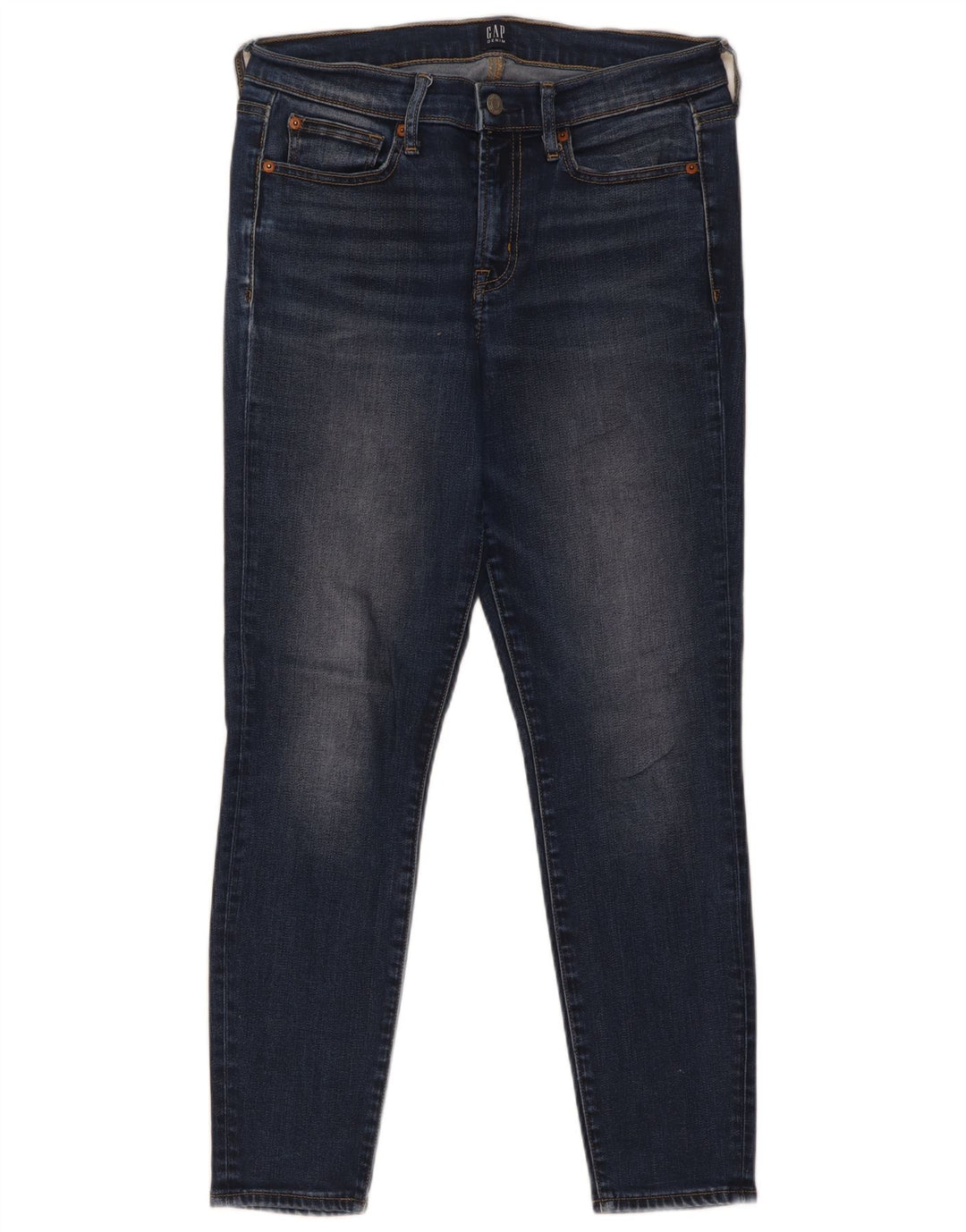 Jeans skinny feminino Gap EU 38 Médio W30 L28 Azul Lyocell