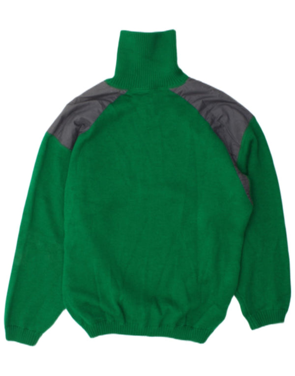 Suéter masculino Conte of Florence com gola redonda XL verde