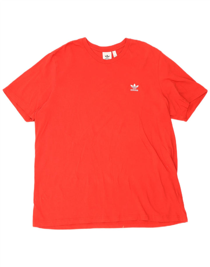 Camiseta masculina Adidas Top 2XL algodão vermelho