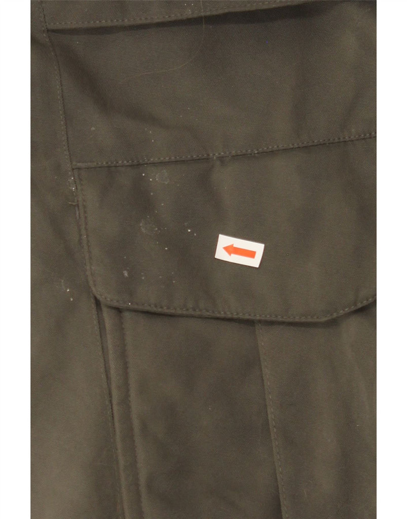 FJALL RAVEN Mens Hooded Windbreaker Jacket UK 36 Small Khaki Vintage Fjall Raven and Second-Hand Fjall Raven from Messina Hembry 