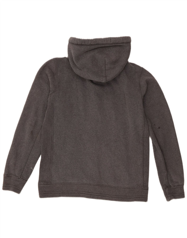 Suéter masculino com capuz e zíper Fat Face XS algodão cinza