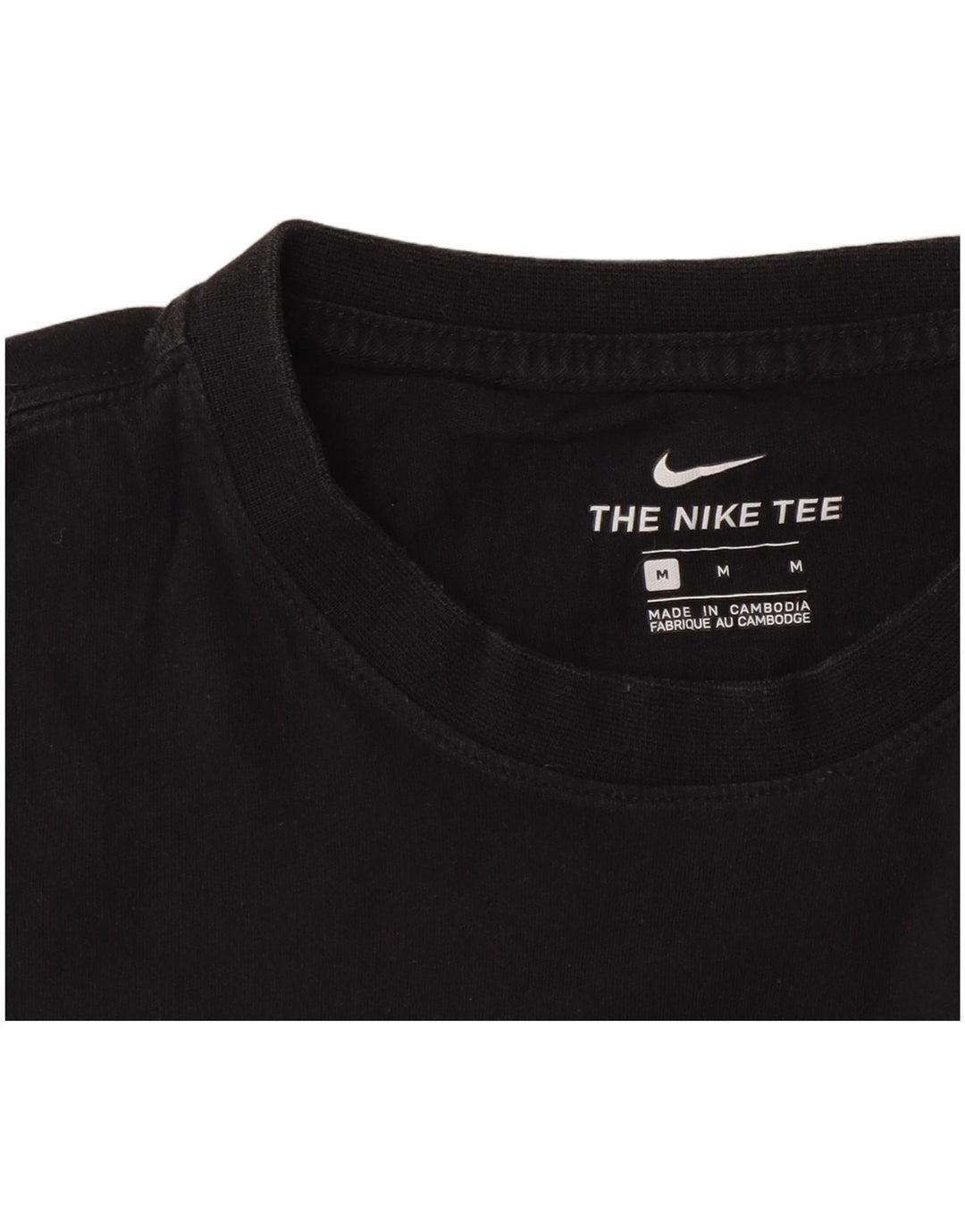 Camiseta Nike Masculina Top Médio Preto
