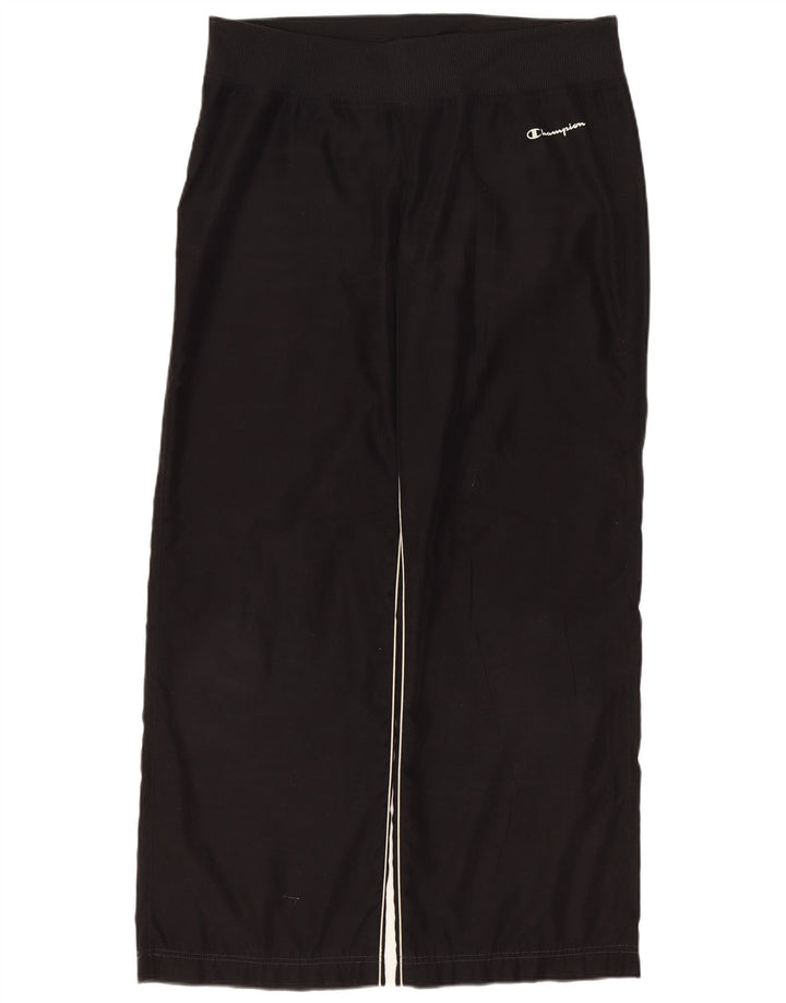 Calça de treino feminina Champion UK 14 grande poliéster preto