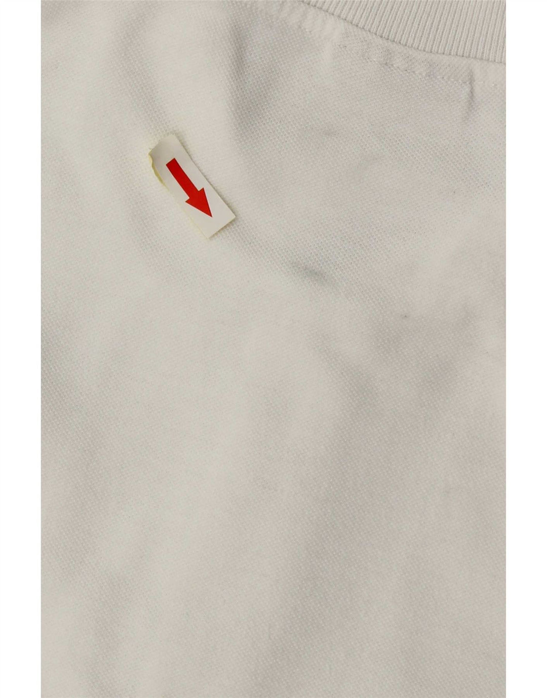 Camisa polo masculina Think Pink pequena branca