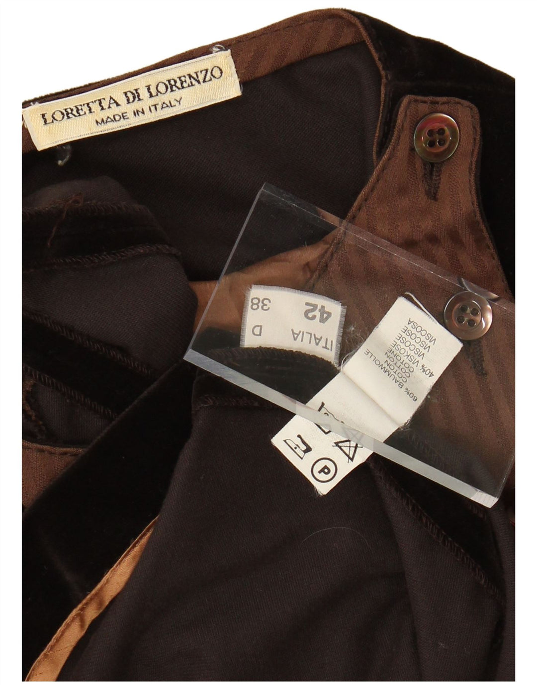 LORETTA DI LORENZO Vestido feminino manga 3/4 Shift IT 42 Médio Preto