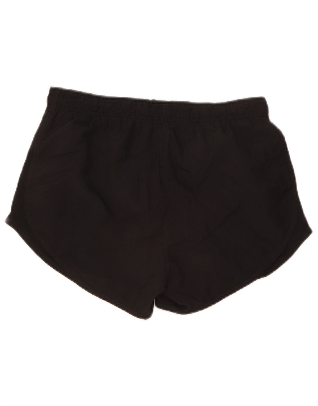 Nike Womens Dri Fit Sport Shorts UK 10 Pequeno Poliéster Preto