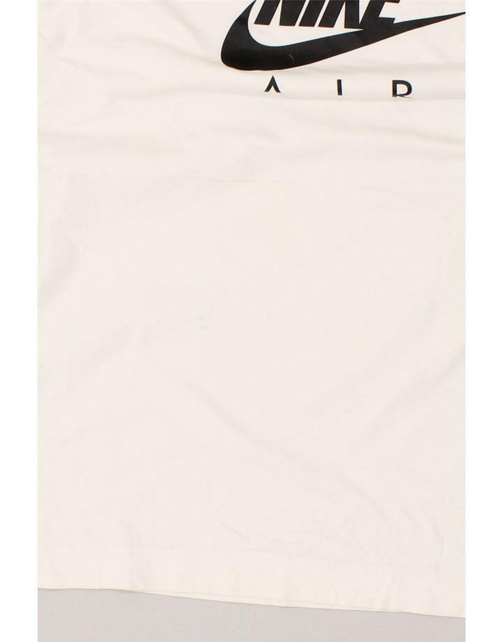 NIKE Mens Graphic T-Shirt Top XS White Cotton Vintage Nike and Second-Hand Nike from Messina Hembry 