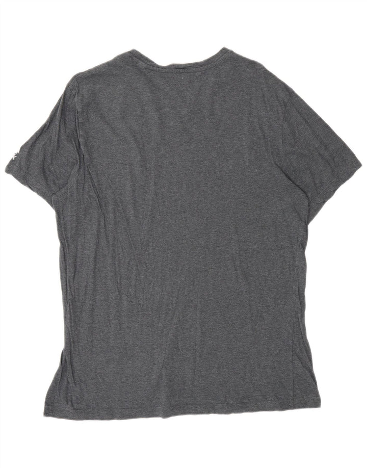 Reebok Camiseta Masculina Graphic Top Grande Cinza