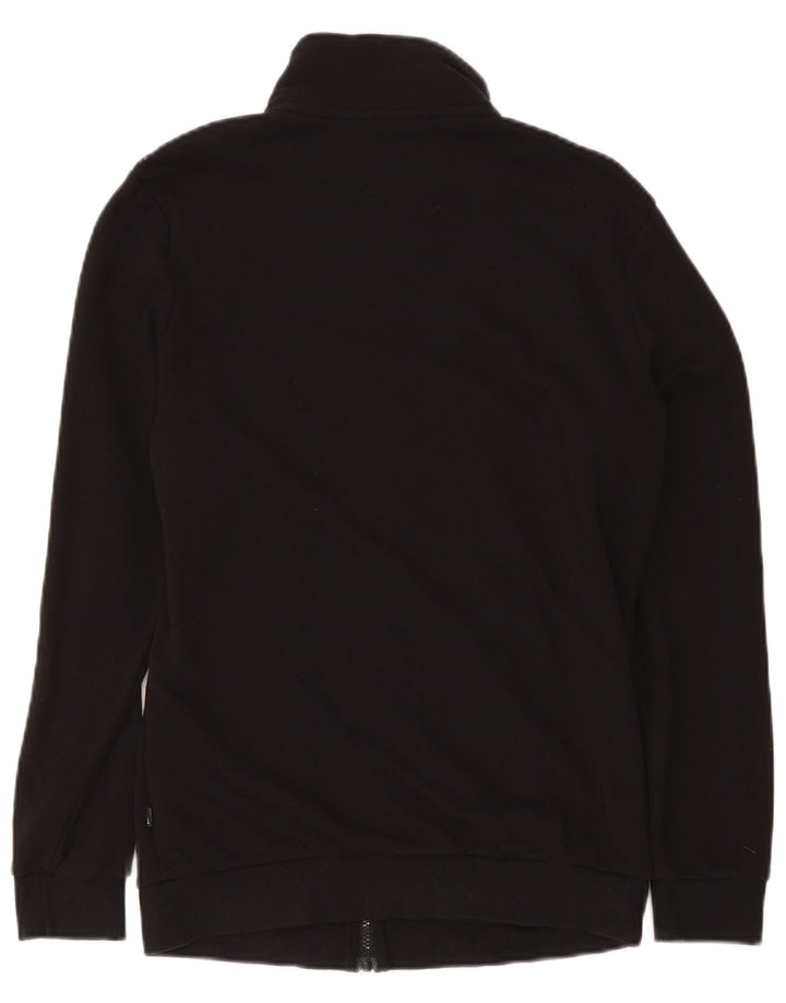 Puma Mens Tracksuit Top Jacket Pequeno Algodão Preto