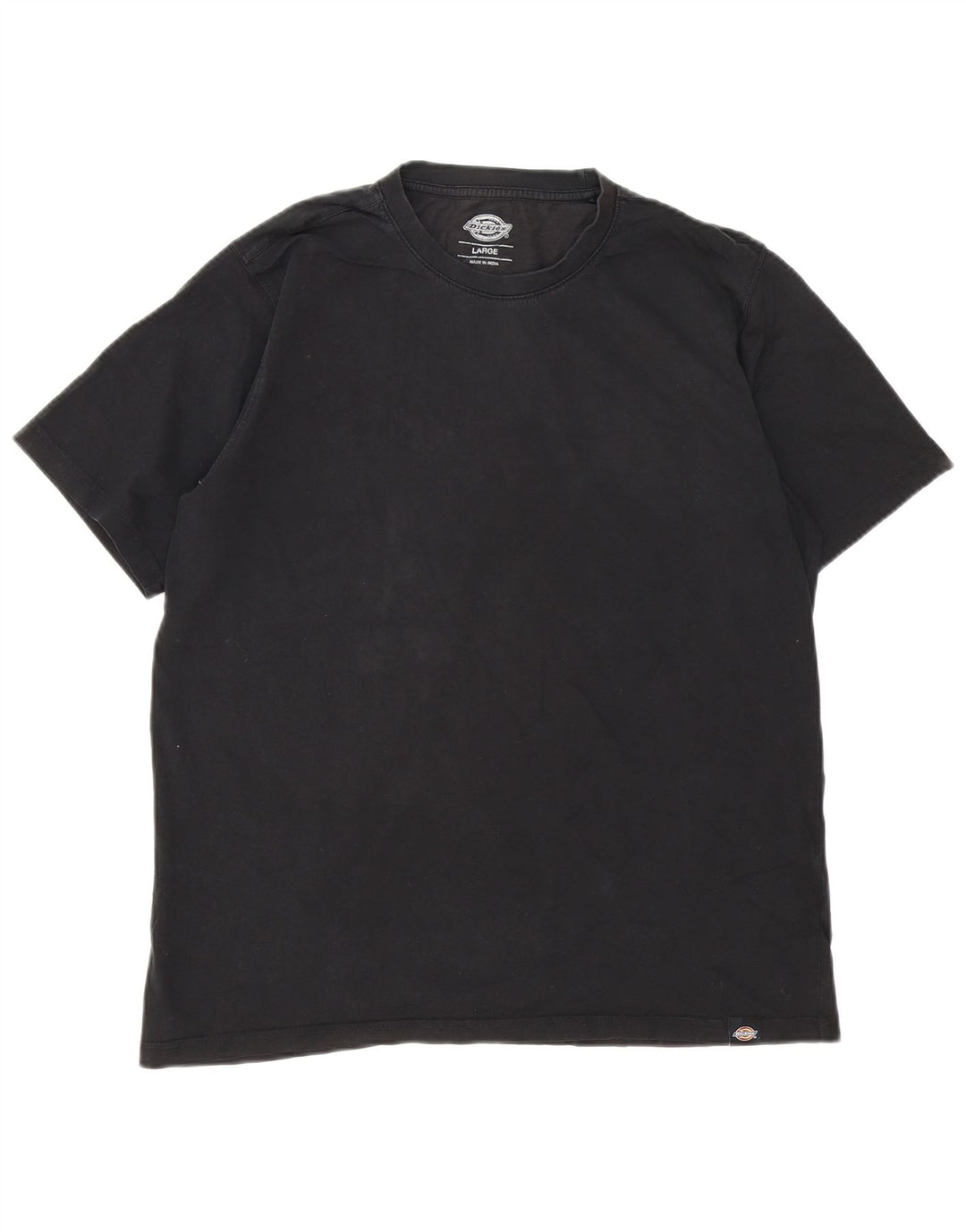 Camiseta masculina Dickies top grande de algodão preto