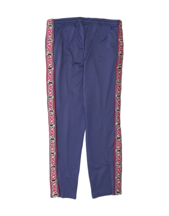 ASICS Mens Graphic Full Tracksuit Médio Azul Listrado
