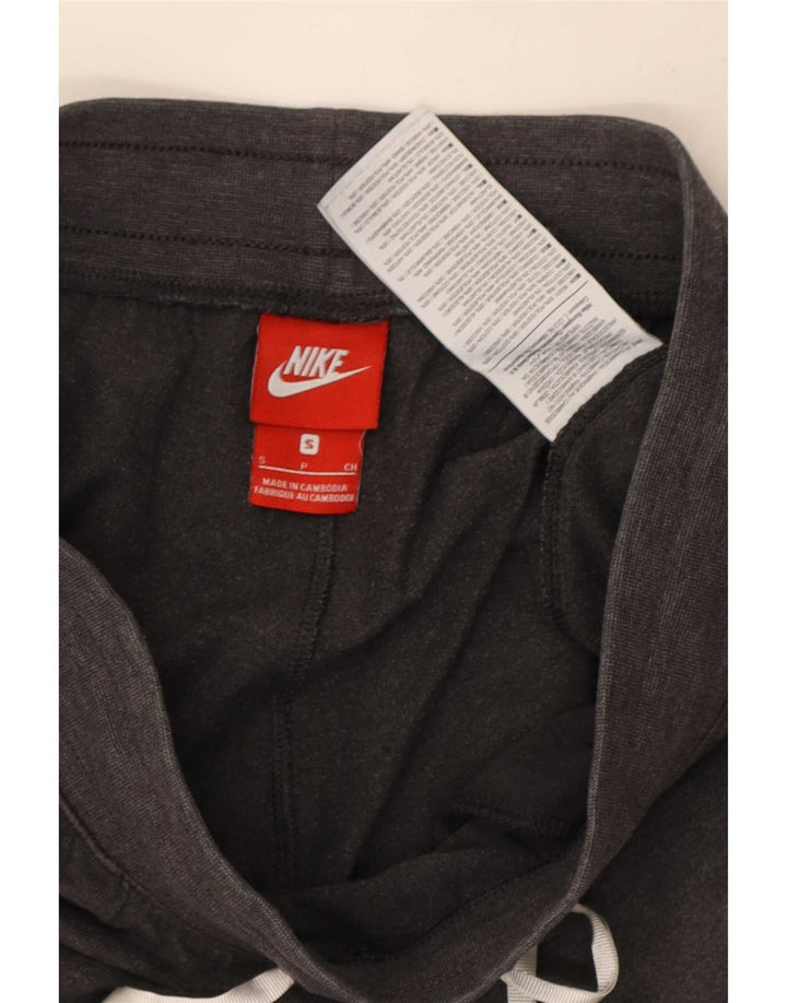 Shorts esportivos femininos Nike UK 10 poliéster cinza pequeno
