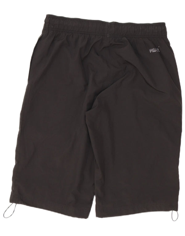 Puma Mens Graphic Sport Shorts Grande Poliéster Preto