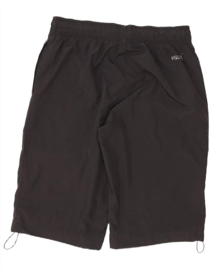 Puma Mens Graphic Sport Shorts Grande Poliéster Preto