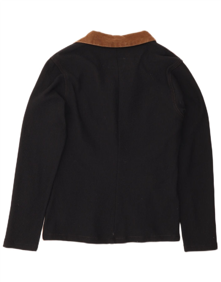Jaqueta bomber feminina Rifle UK 12 algodão colorblock marrom médio