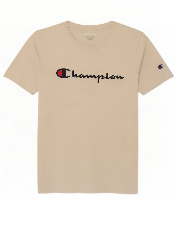 Camiseta Champion Boys Graphic Top 13-14 Anos XL Algodão Branco