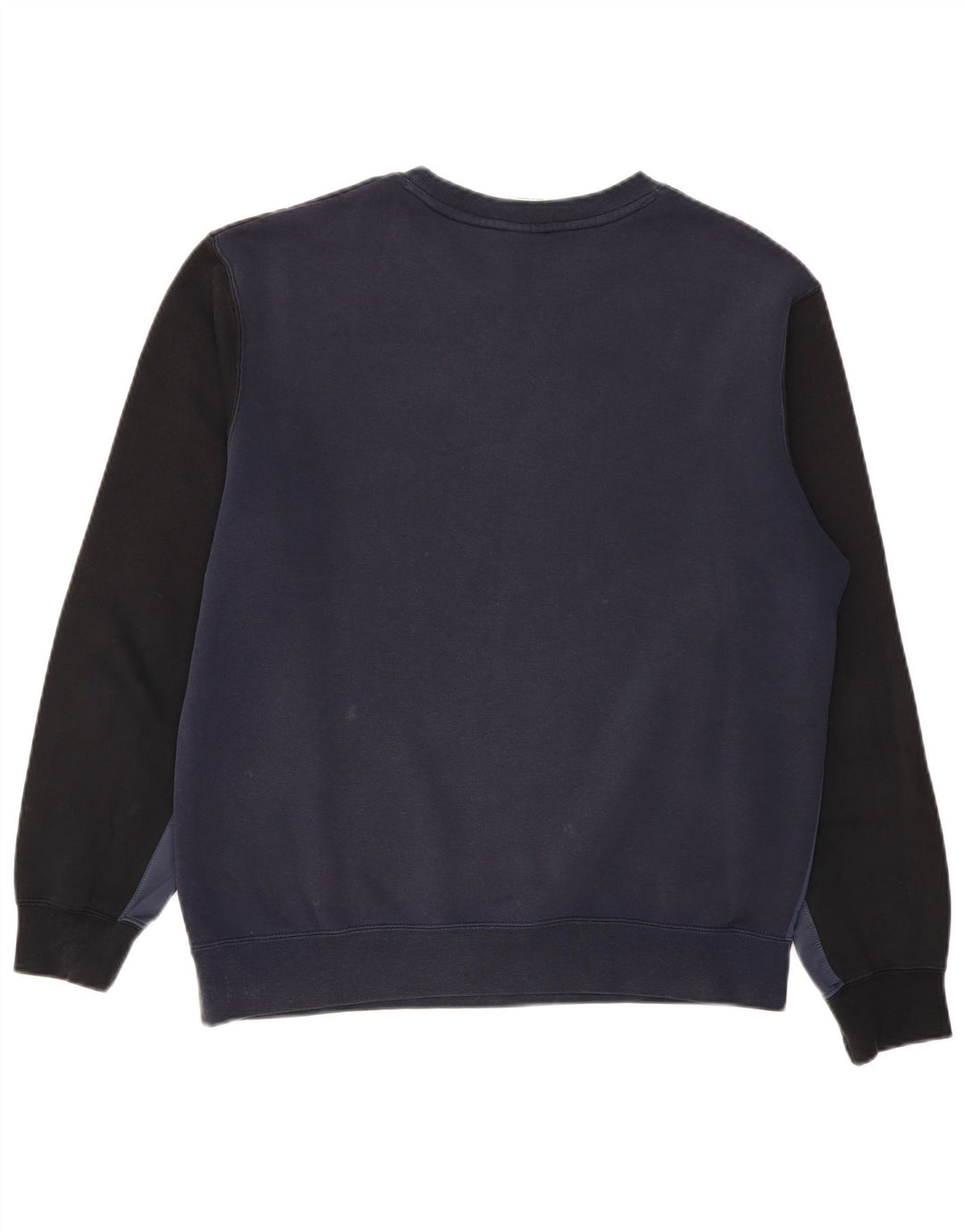Moletom gráfico masculino Nike Jumper médio azul marinho colorblock