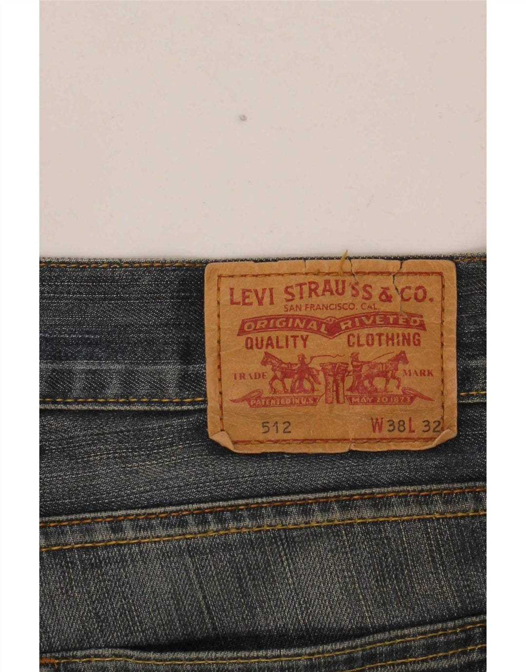 Jeans Levi's 512 Bootcut W38 L32 Azul