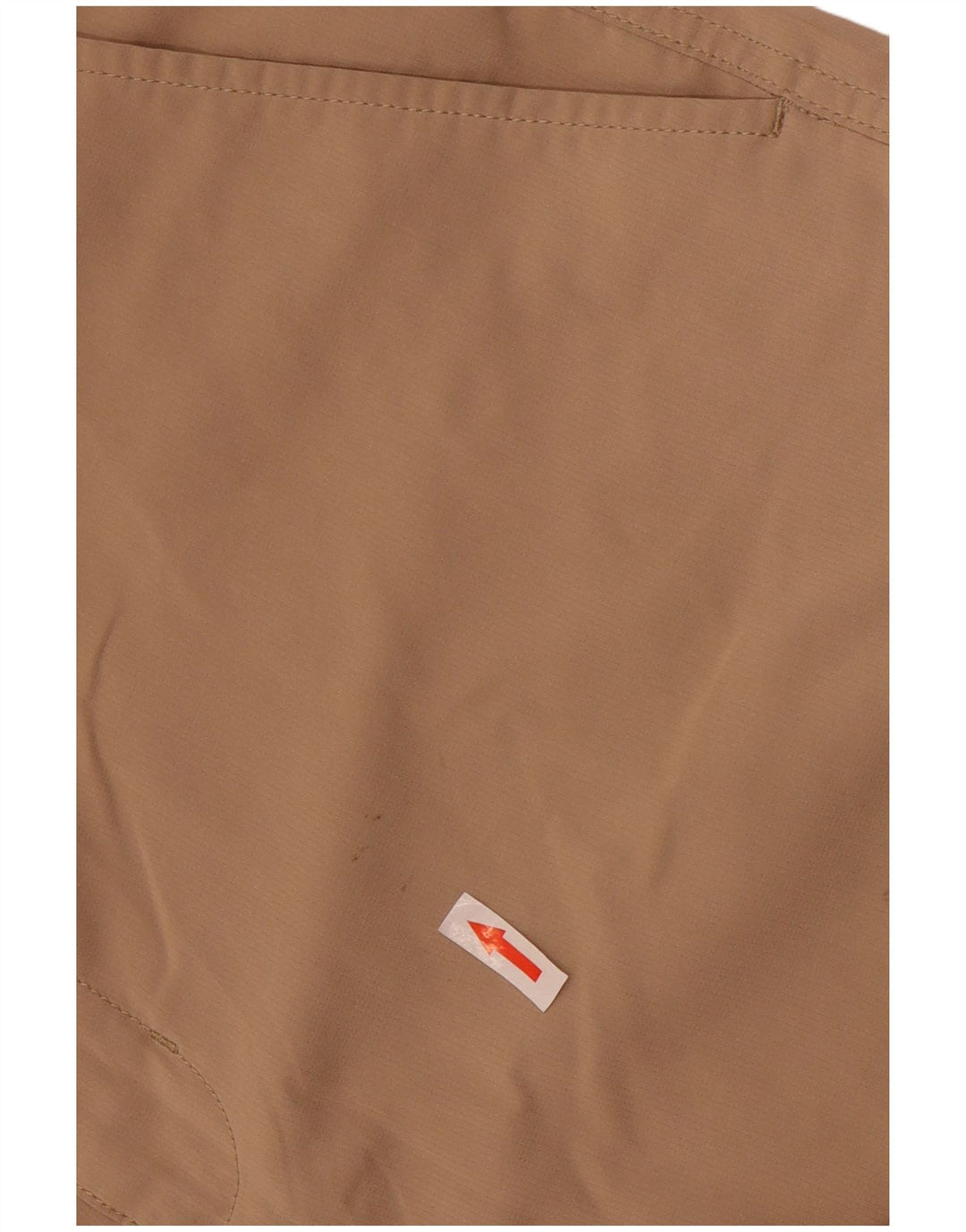 Shorts cargo masculino Chaps W34 grande poliéster marrom