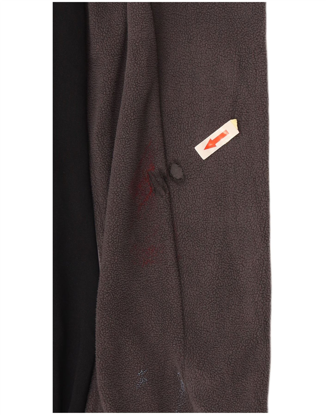 Jaqueta de lã com capuz feminina BKE UK 14 poliéster Colourblock cinza médio