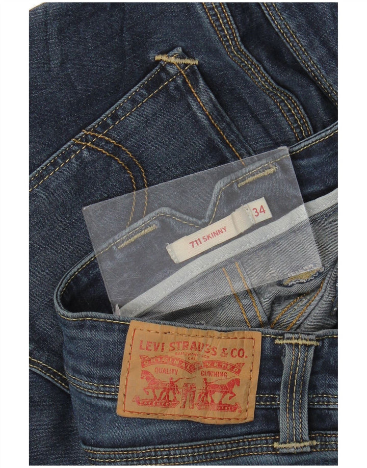 Calça Jeans Levis 711 Skinny W34 L30 Azul