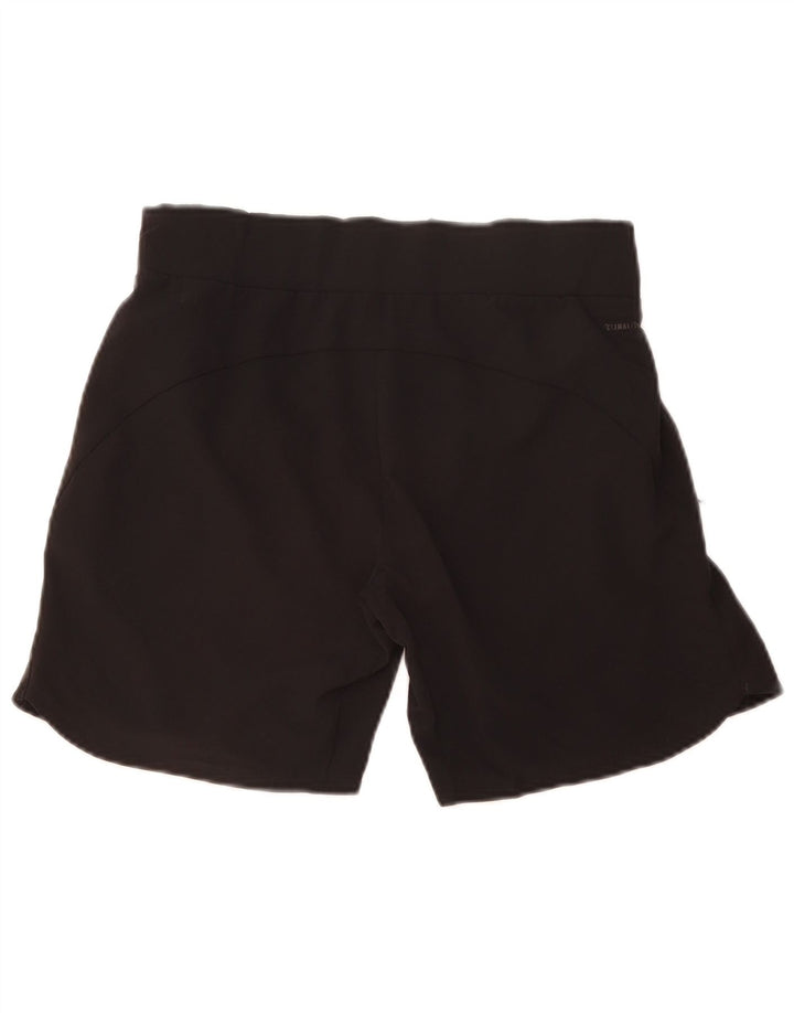 Adidas Womens Climalite Sport Shorts UK 10 Pequeno Poliéster Preto