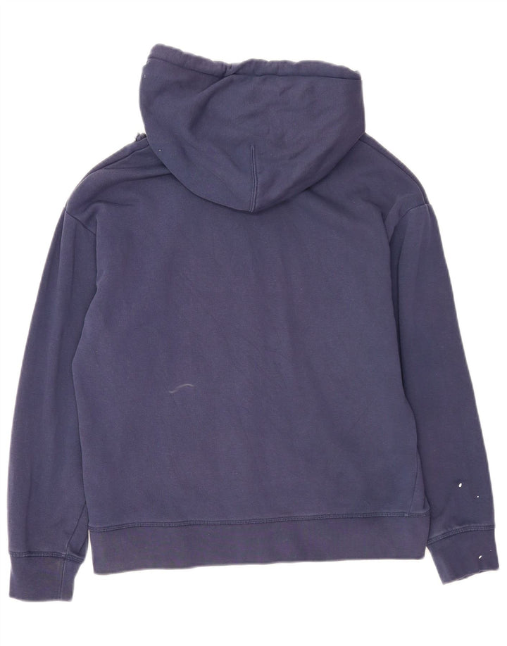 Moletom com capuz masculino Levi's pequeno algodão azul marinho