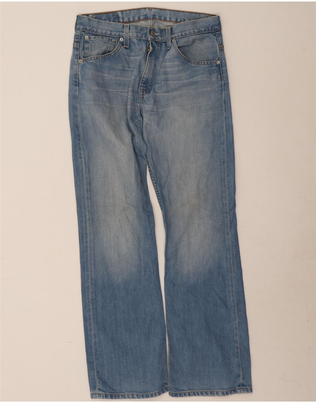 LEVI'S Masculino 507 Bootcut Jeans W32 L32 Azul Algodão