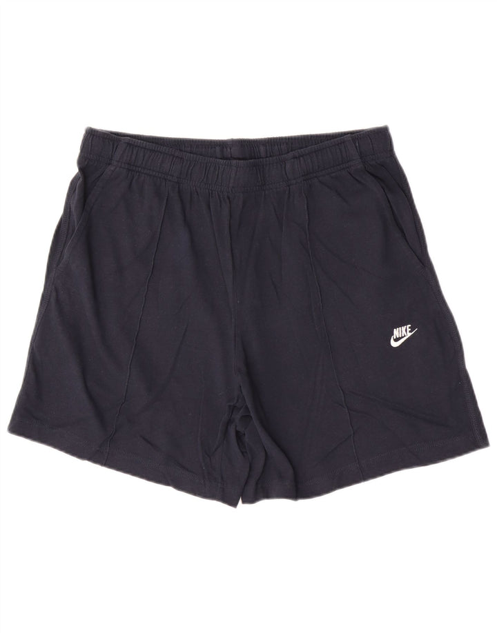 Shorts esportivos masculinos Nike XL azul marinho algodão