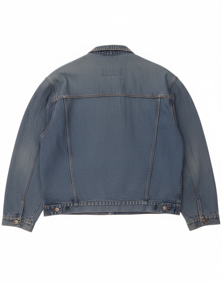 Jaqueta jeans feminina MC Neal UK 20 2XL azul