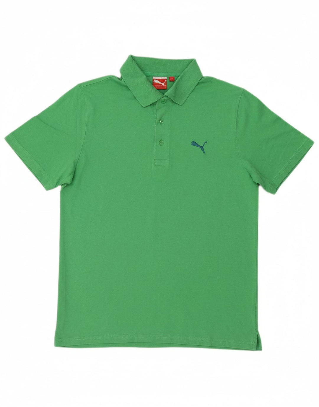Camisa polo masculina PUMA verde médio