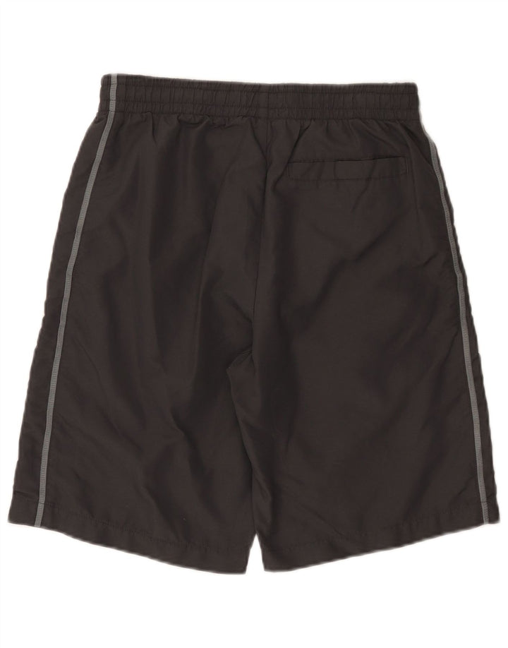Shorts de natação masculino Nike pequeno cinza nylon