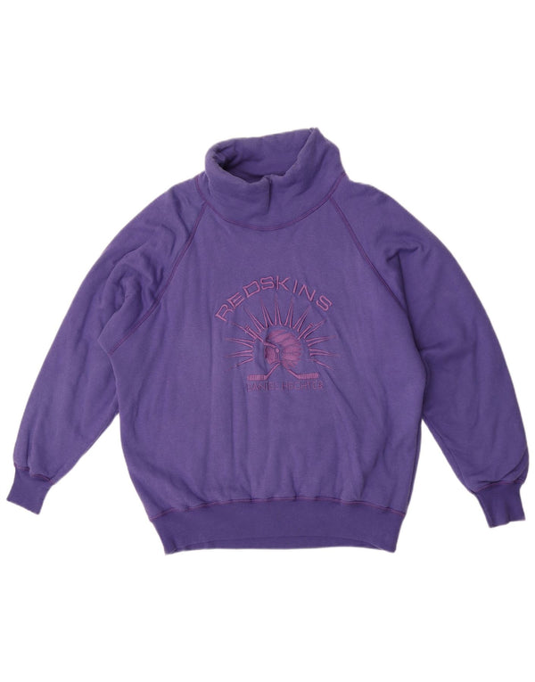 Daniel Hechter moletom feminino Redskins gráfico jumper EU 44 XL roxo