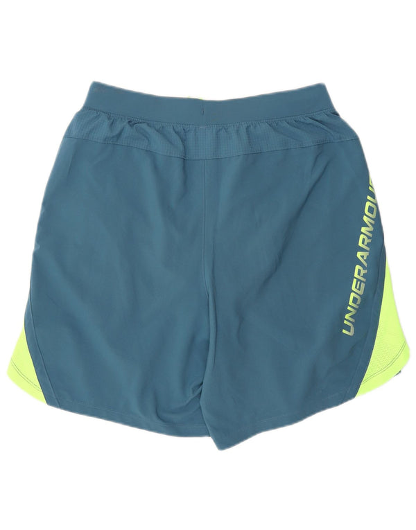 Under Armour Mens Sport Shorts Médio Azul Colourblock Poliéster