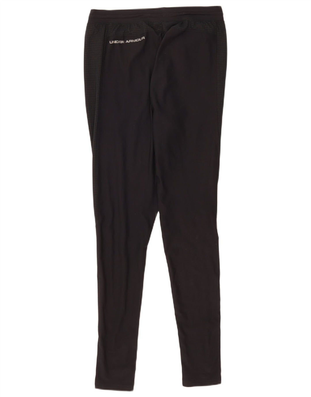Under Armour Mens Fitted Slim Fit Leggings Pequeno Poliéster Preto