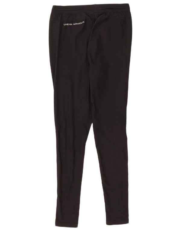 Under Armour Mens Fitted Slim Fit Leggings Pequeno Poliéster Preto