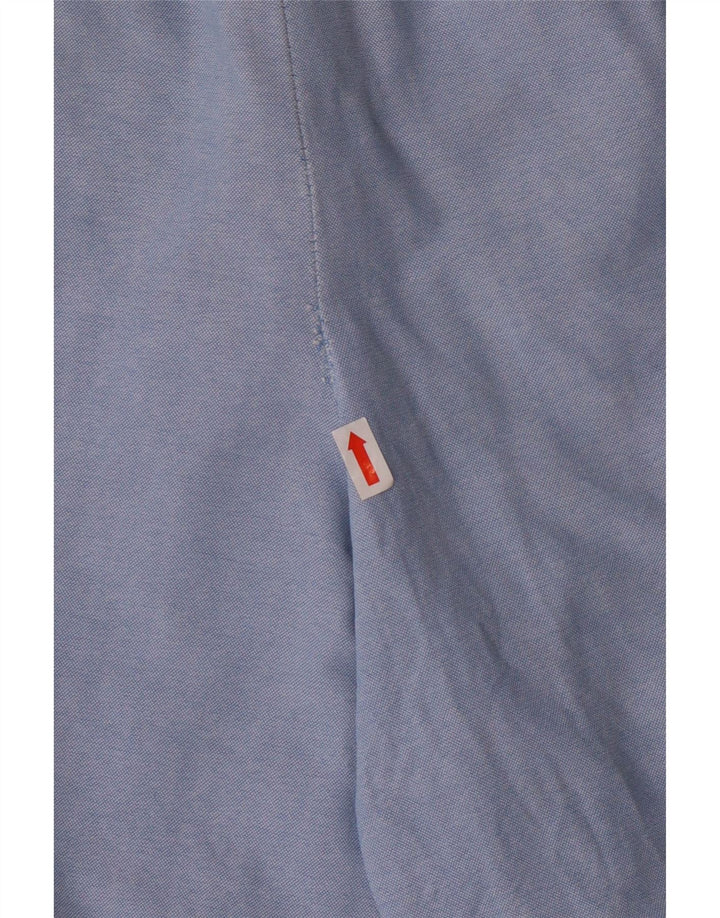 IZOD Mens Chino Shorts W36 Grande Algodão Azul