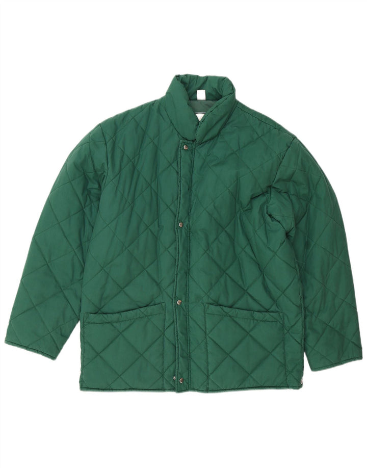 Jaqueta masculina Fila Magic Line Liner acolchoada IT 50 poliéster verde grande