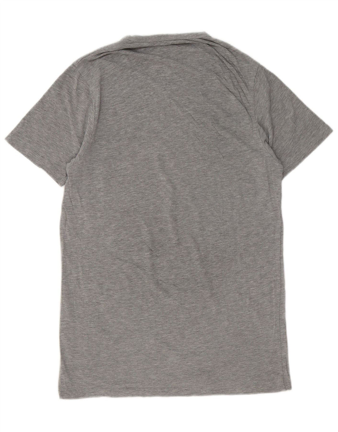 Camiseta masculina Jack & Jones grande algodão manchado cinza