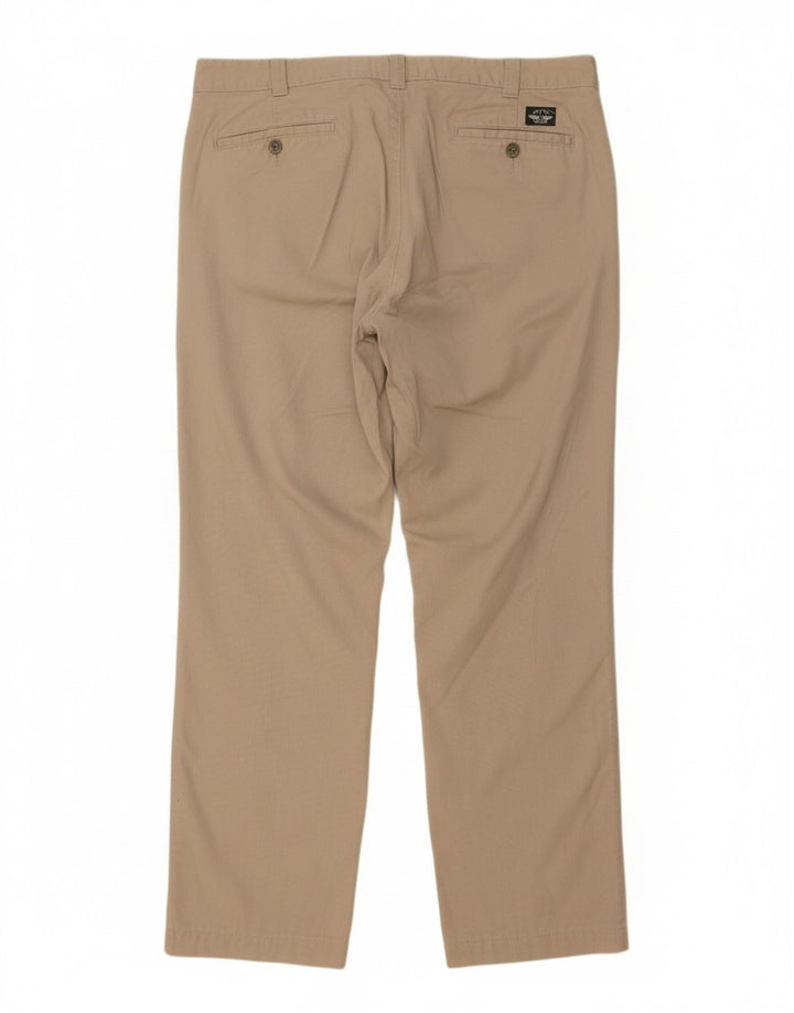 Calça chino reta masculina DOCKERS W38 L31 bege