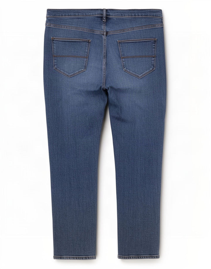 Marks & Spencer Mens Slim Jeans W38 L29 Azul Algodão
