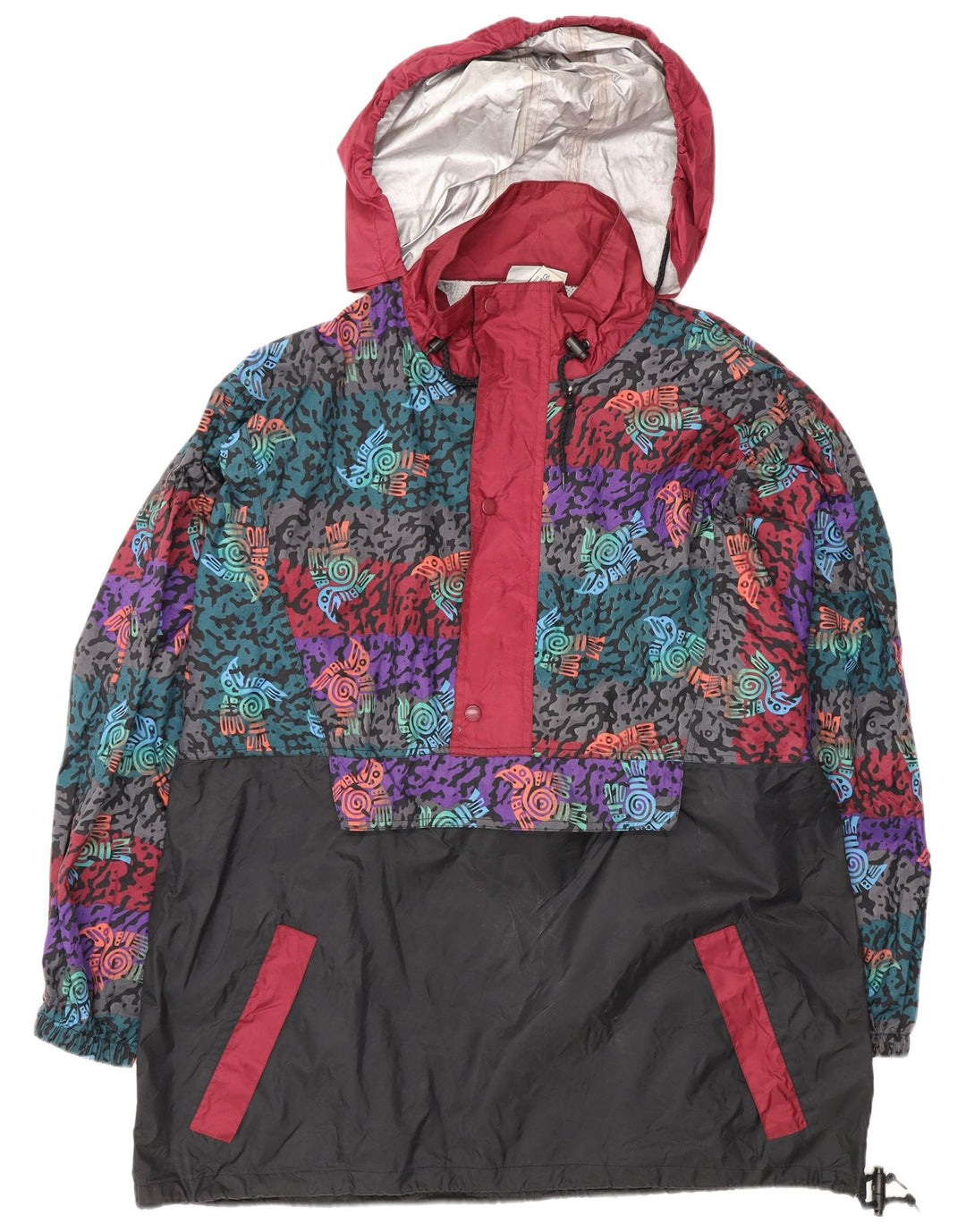 Pulôver masculino com capuz Killtec Capa de chuva UK 42 XL Multicolorido Colourblock