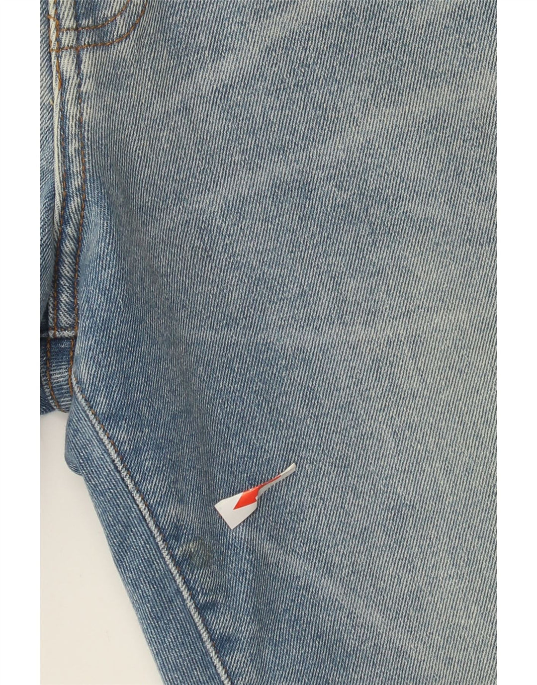 Zara Mens Denim Shorts EU 38 Pequeno W30 Azul Algodão